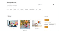 Desktop Screenshot of anagonzalez-art.com
